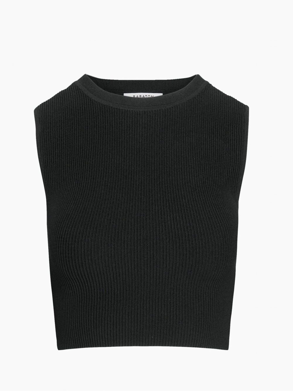 Aritzia Babaton Sculpt Knit Muscle Cropped Tank